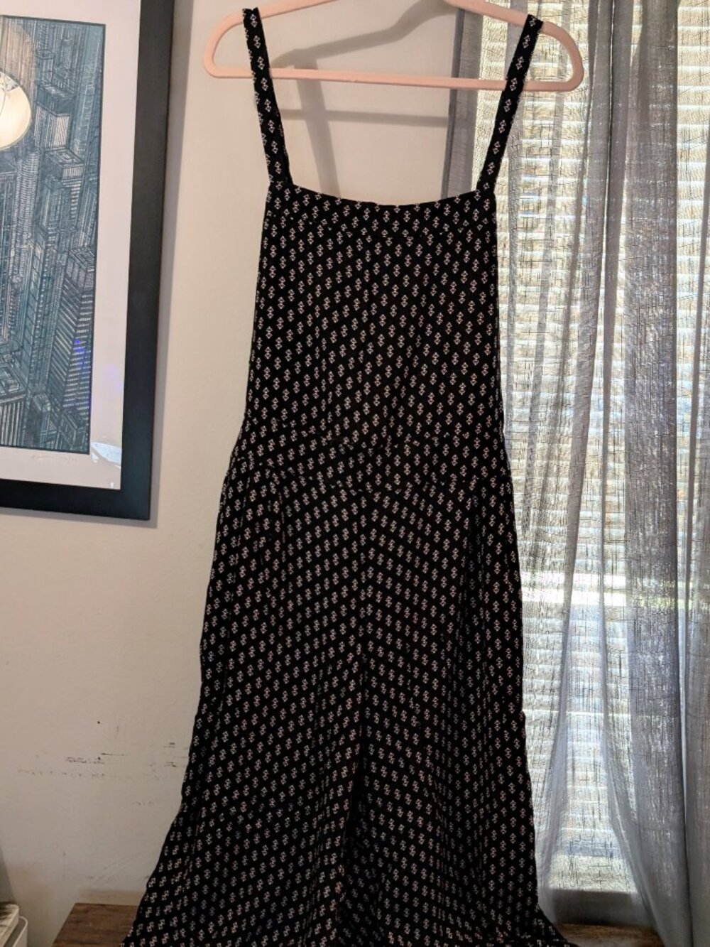 NWT Torrid Printed Wide Leg Overalls Stretchy Size 1 Short